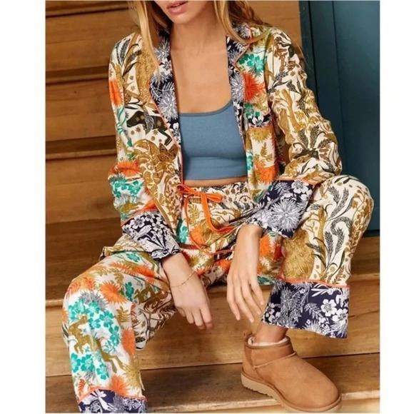 Anthropologie Cally Conway Flannel Sleep Pants XXS - Picture 5 of 7